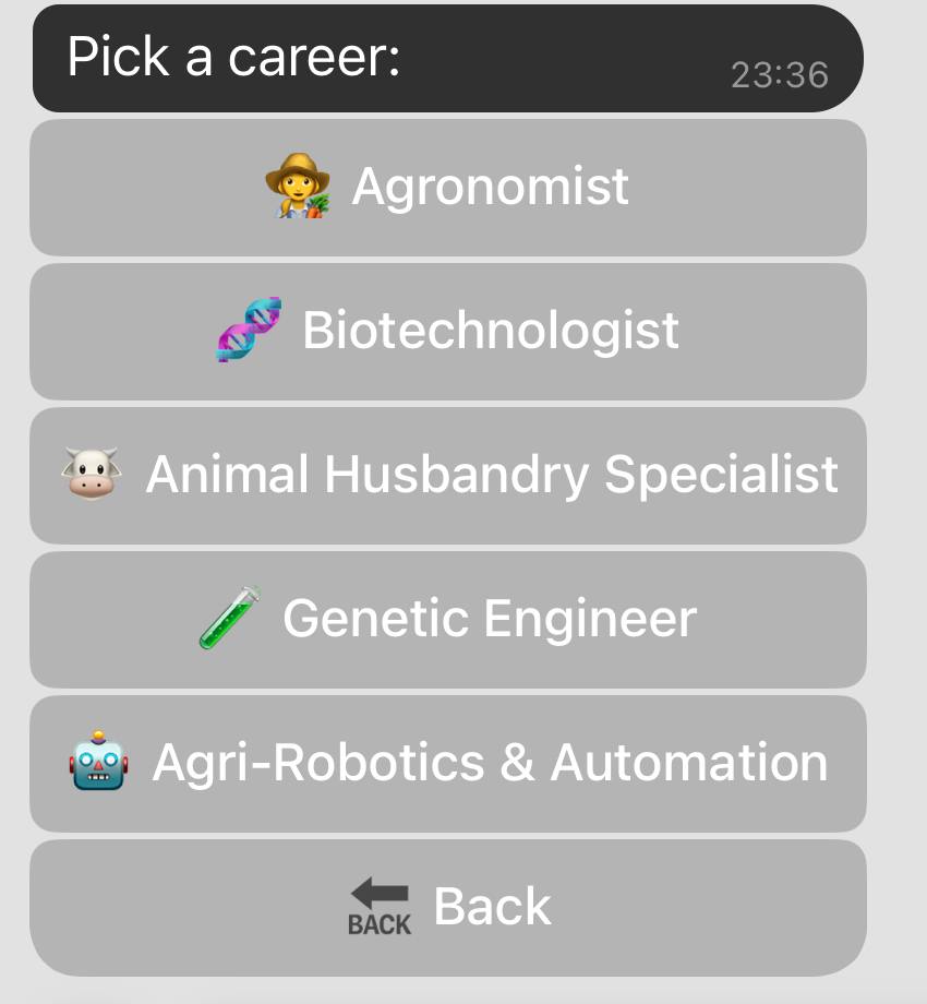 Career catalog